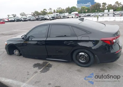 2025 Honda Civic Sport из США, поврежденный, VIN 2HGFE2F57SH572385